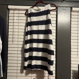 NWOT Vineyard Vines Striped Dress -Size L
